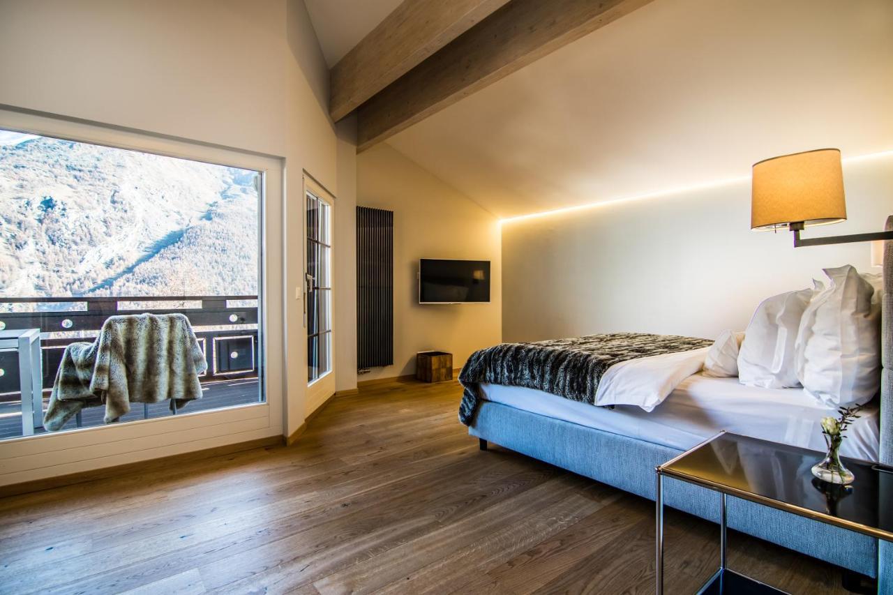 Waldhotel Fletschhorn Panoramic Retreat In Saas Fee Exterior photo