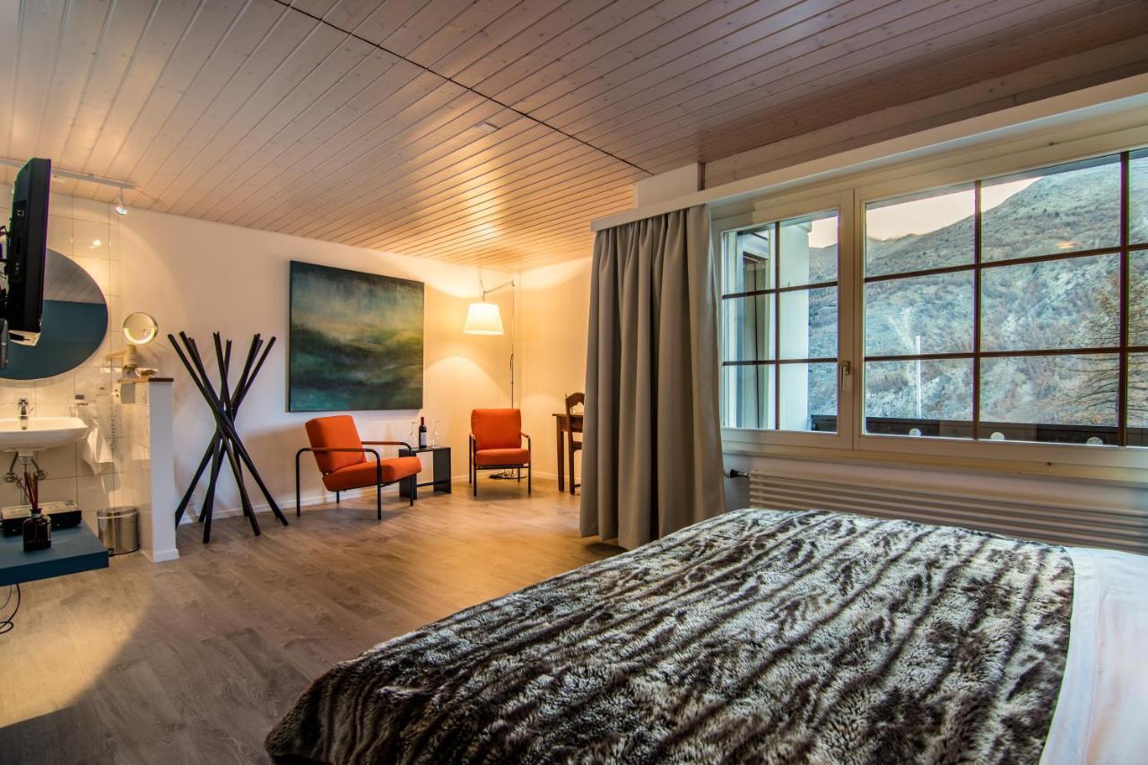 Waldhotel Fletschhorn Panoramic Retreat In Saas Fee Exterior photo
