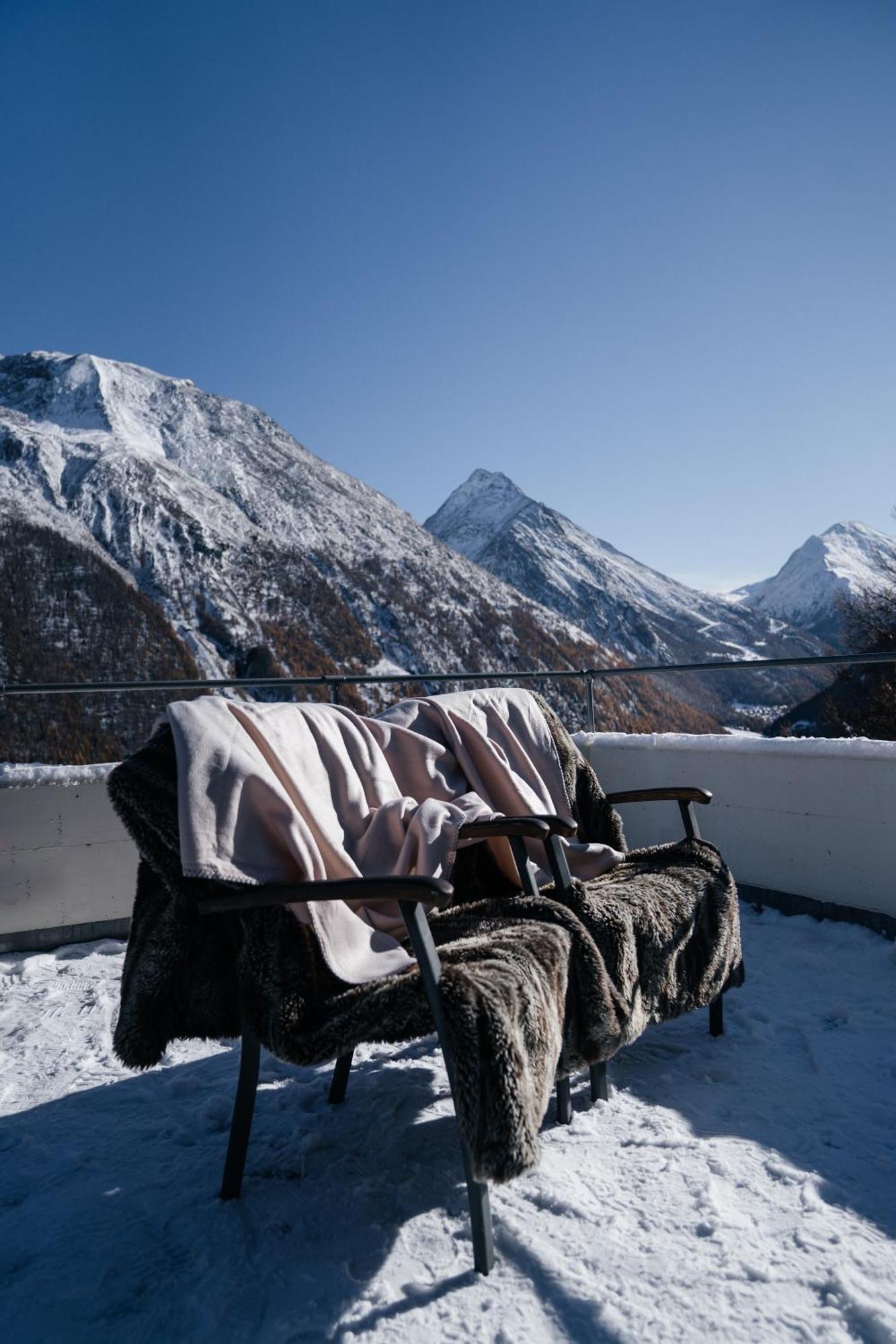 Waldhotel Fletschhorn Panoramic Retreat In Saas Fee Exterior photo